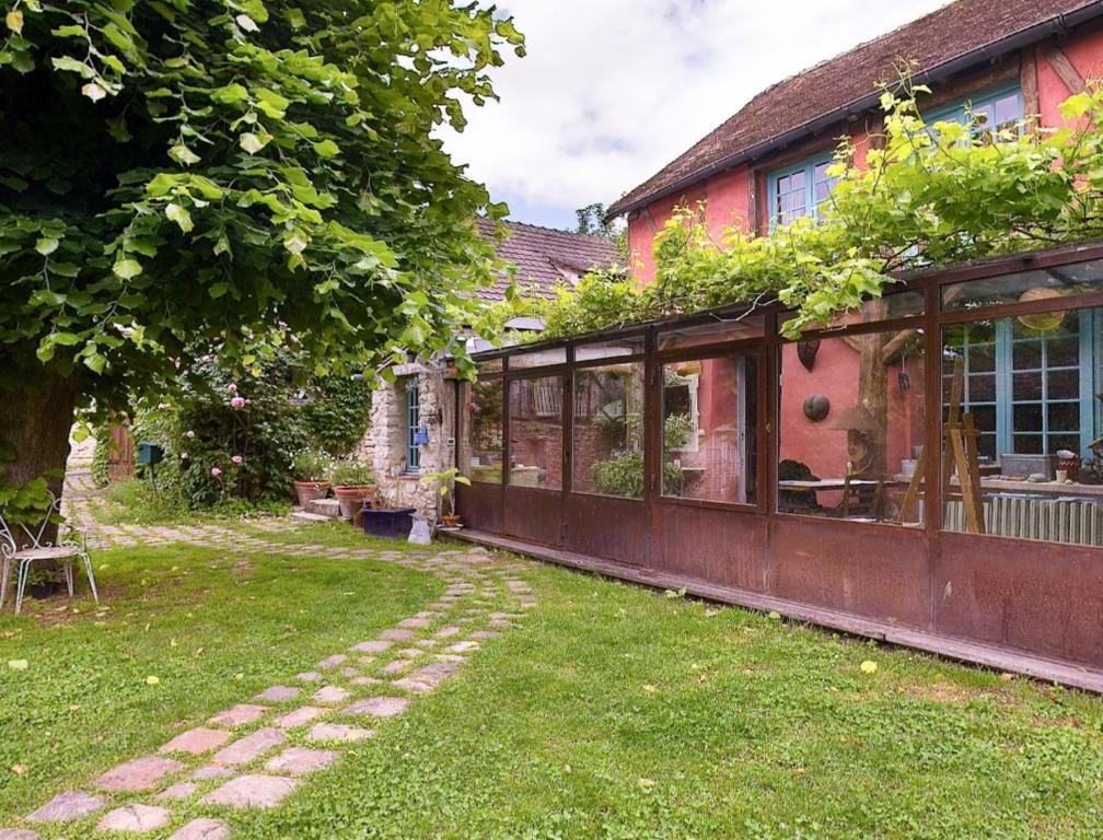 Bed and Breakfast Les Rouges Gorges Giverny Exterior foto