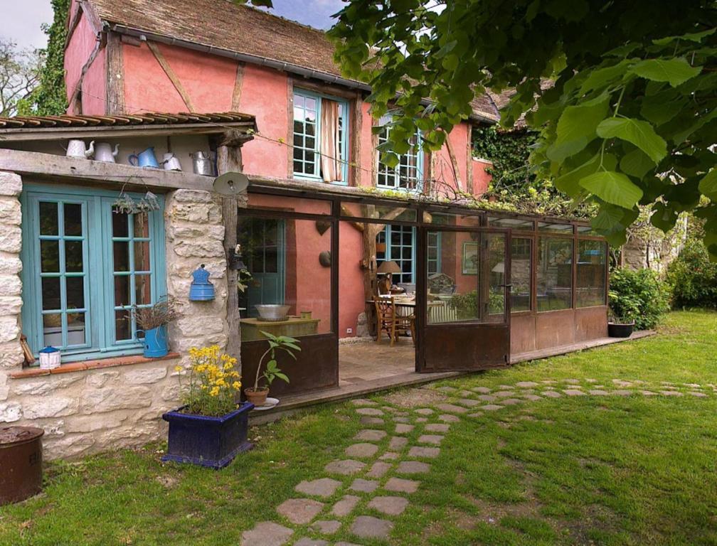 Bed and Breakfast Les Rouges Gorges Giverny Exterior foto